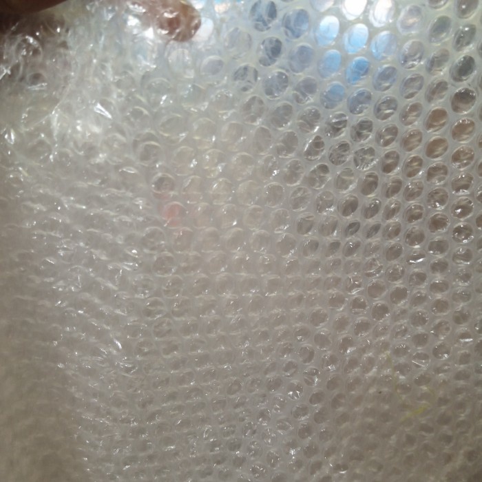 

Ginger- Bubble Wrap GMP 3 kg Hitam Putih Transparan 50 M x 125 CM Roll - Putih - bubble putih