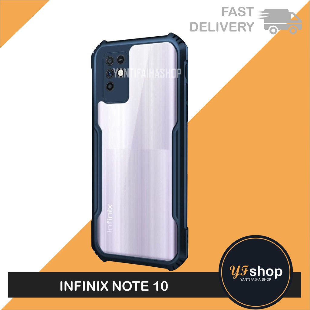 Hard Case Infinix Hot 11 Hot 11s Note 10 Note 11 NFC Casing Cover Shockproof