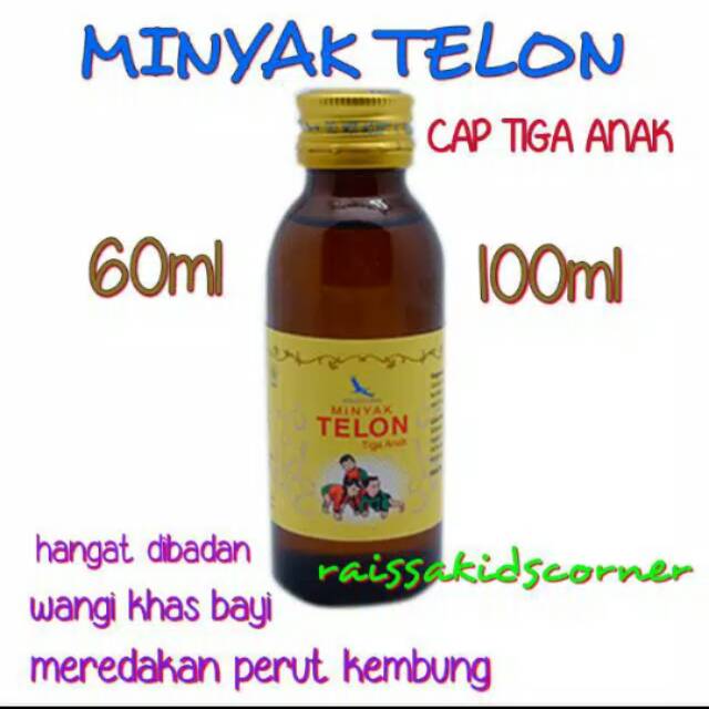 Minyak Telon Cap Tiga Anak 60ml 90ml Shopee Indonesia