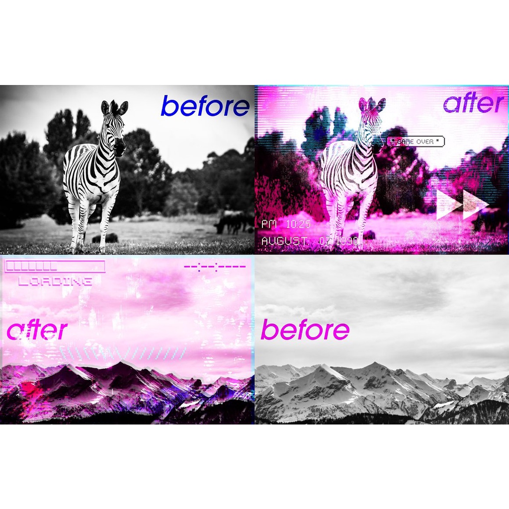 Procreate Brush - 23 Glitching Brushes for Procreate