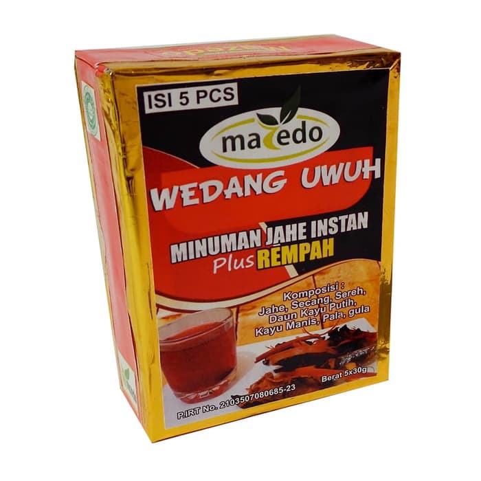 

Mazedo Wedang Uwuh Instan - 1 Pack @5 Sachet