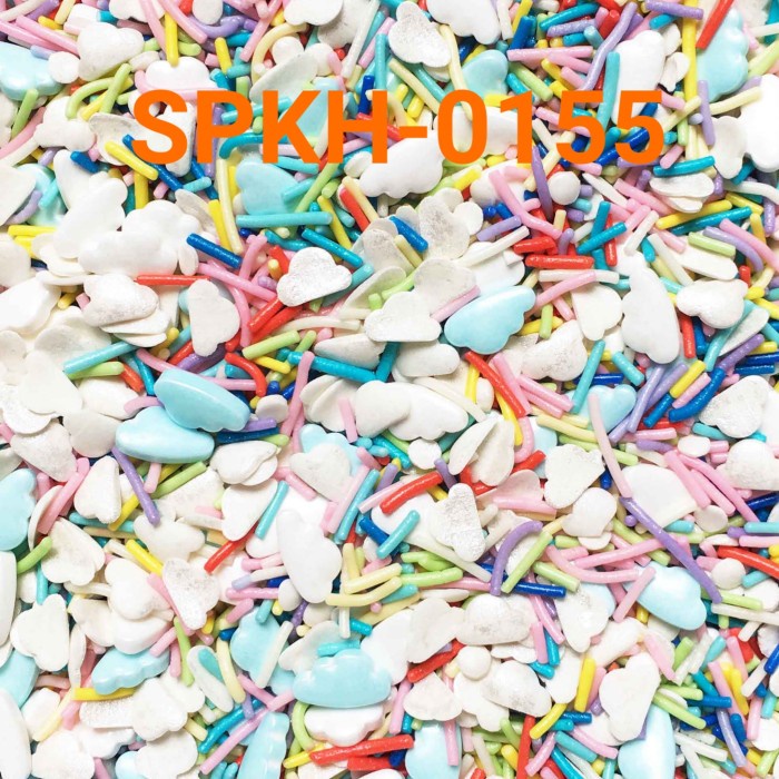 

SPKH-0155 SPRINKLES SPRINKLE SPRINKEL 500GR AWAN MESES RAINBOW GRATIS ONGKIR