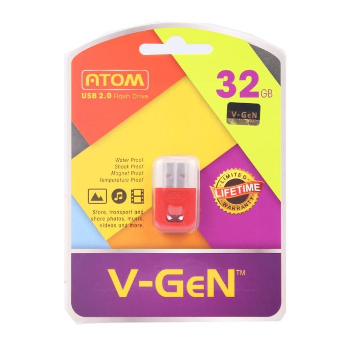 FLASHDISK VGEN ASTRO / ATOM GARANSI LIFETIME