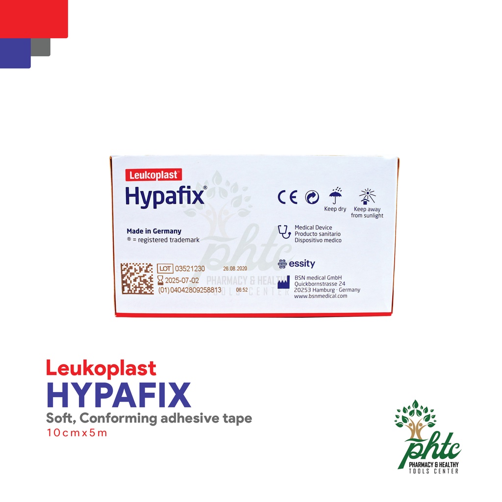 LEUKOPLAST Hypafix Plaster Non-Woven l Perekat Luka Hypafix