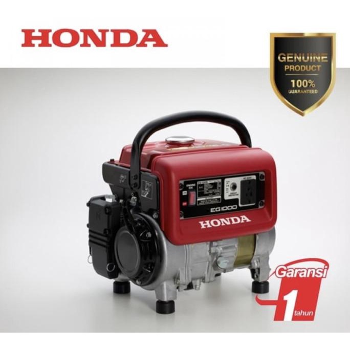 mesin lampu Genset Honda EG 1000 850 Watt Generator Bensin terlaris