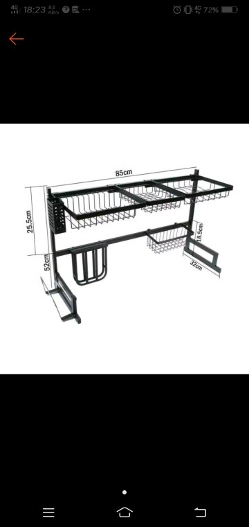 Rak Piring Wastafel