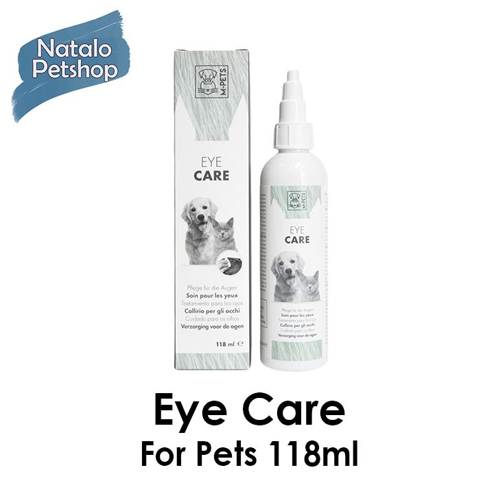 Eye Care Dog Cats/M-Pets 118ml/Kucing/Anjing/Perawatan Mata