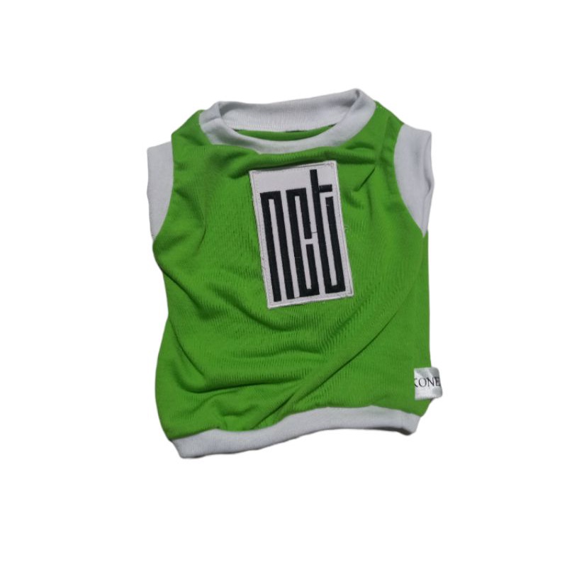 baju kucing Kpop NCT logo BORDIR