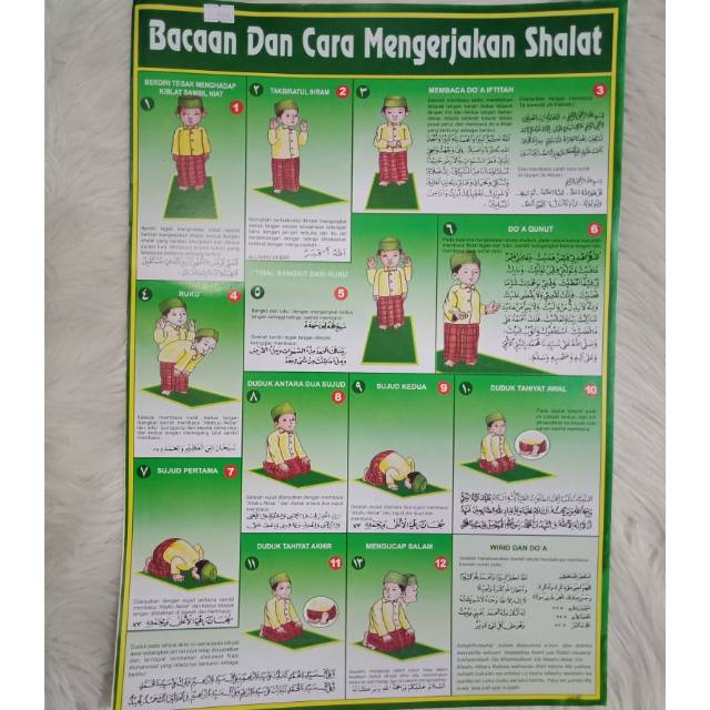 Bacaan Dan Cara Mengerjakan Sholat Untuk Masa Beljar Anak
