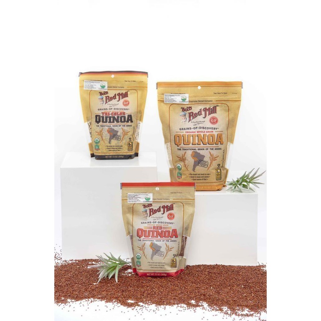 

Promo Bob's Red Mill Tricolor Quinoa Organik 369 gr GF - Vegan - Non GMO