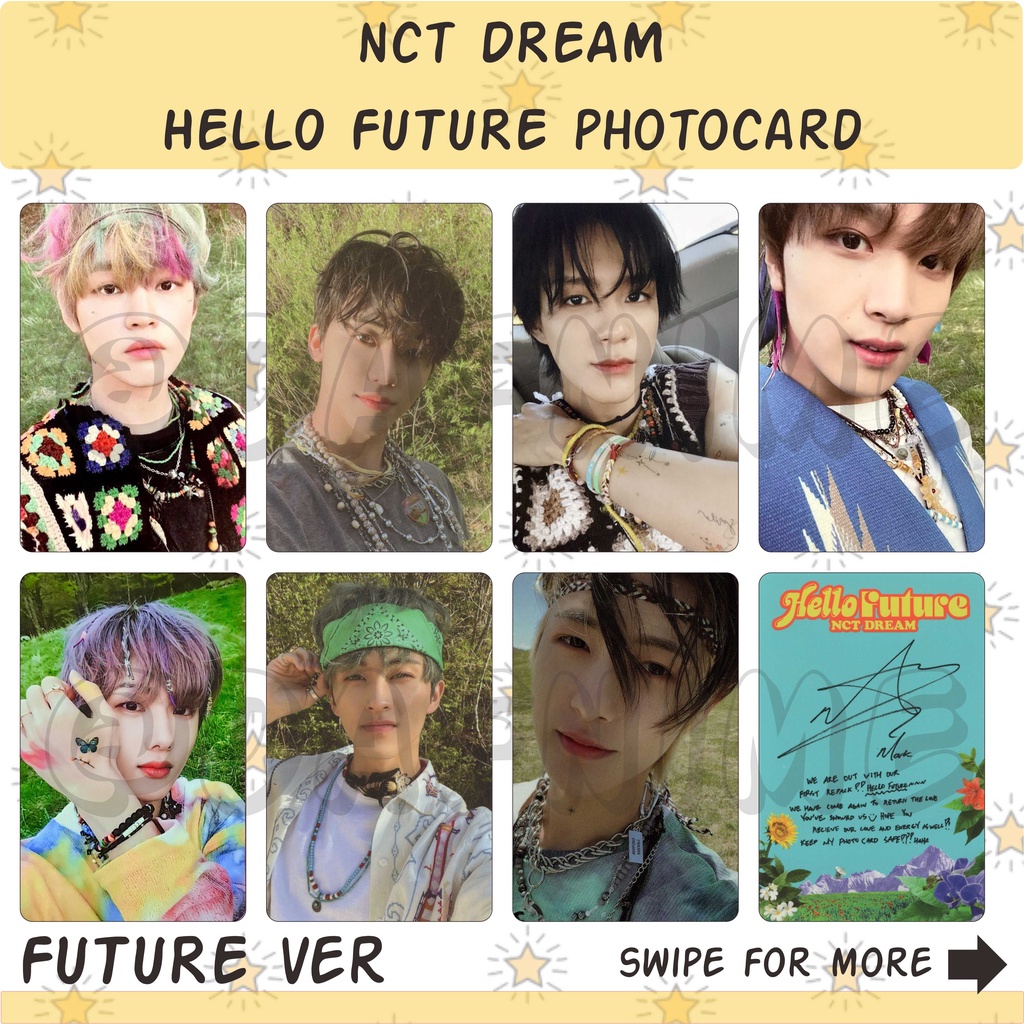 NCT DREAM HELLO FUTURE UNOFFICIAL PHOTOCARD