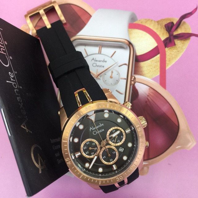 Alexander cristie tali rubber variasi warna pria/cowok 6533 MC