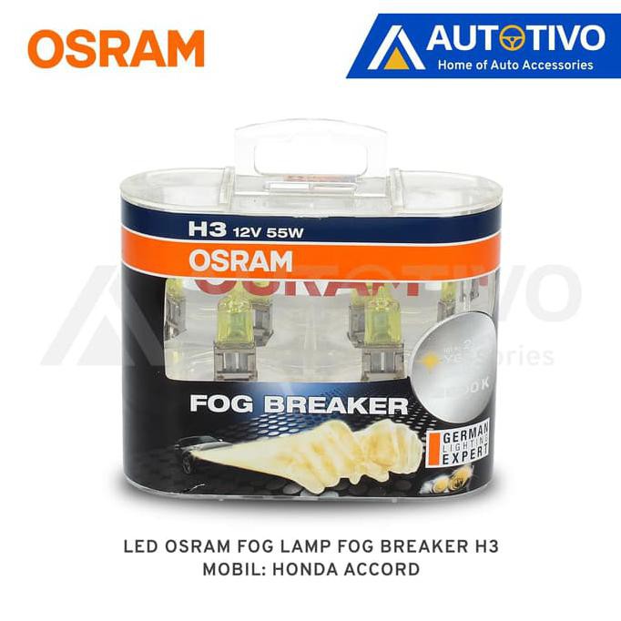 MURAH Honda Accord LED Osram Lampu Kabut Fog Breaker H3 HEMAT