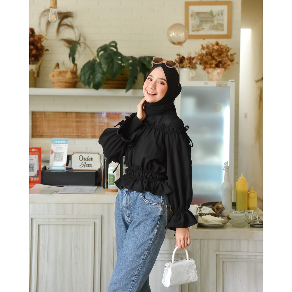 Willy Top Blouse /atasan wanita /blouse wanita /baju kekinian