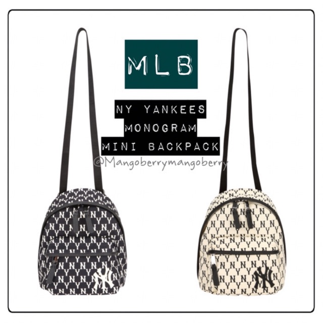 MLB NY Yankees monogram mini backpack (100% original)