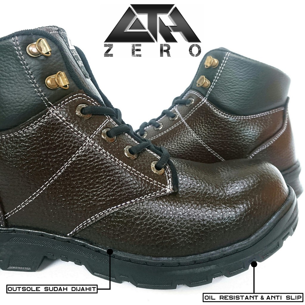 Sepatu Safety ATH Desert Sepatu Kerja Pria Safety Boots Septi Boot Sepatu Proyek Safety Shoes Sefti