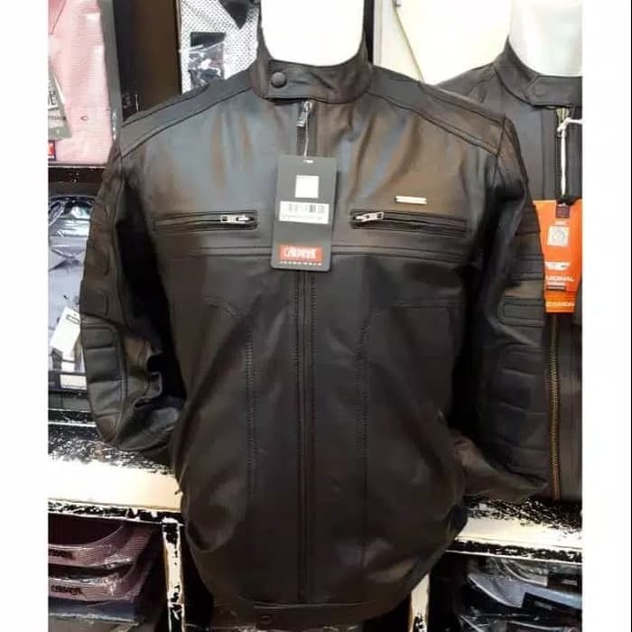 Jaket kulit asli cardinal