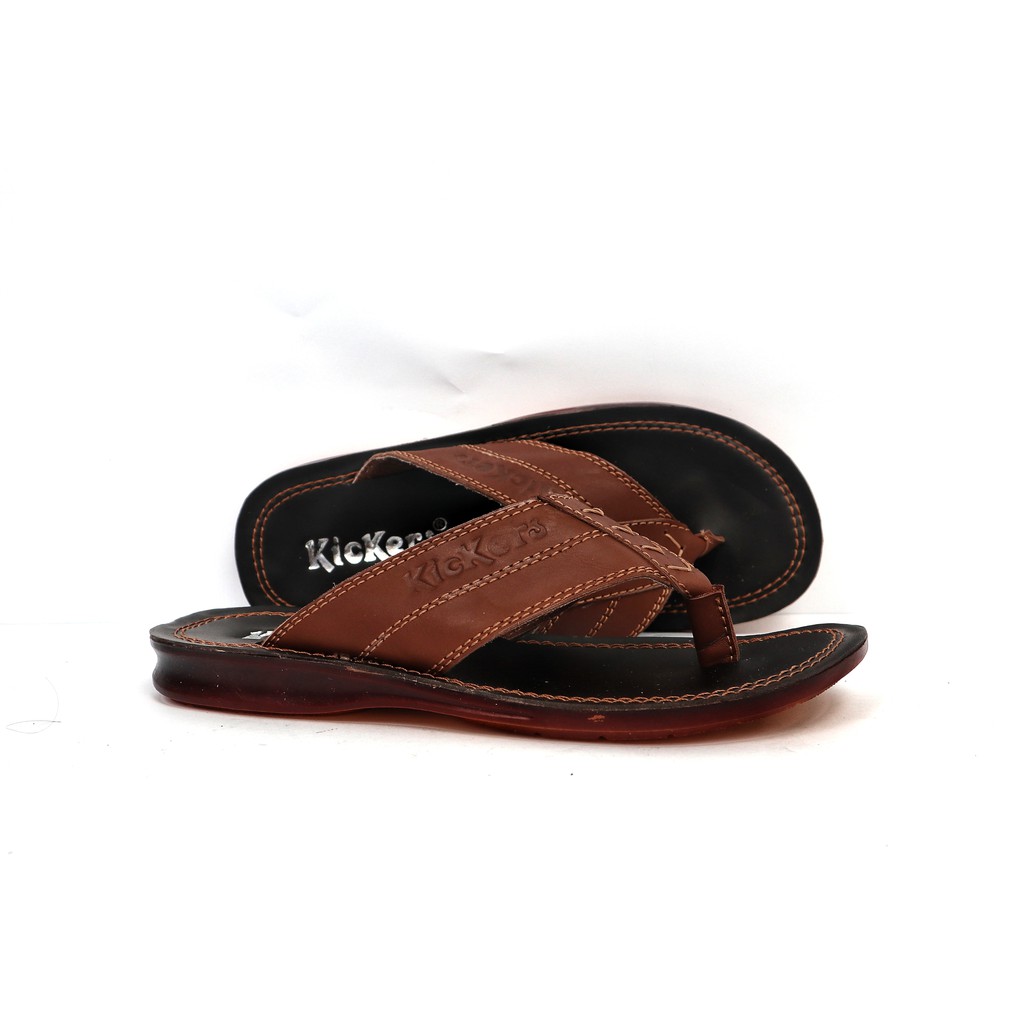 Sandal Pria Kulit Casual Santai Kickers Rampel