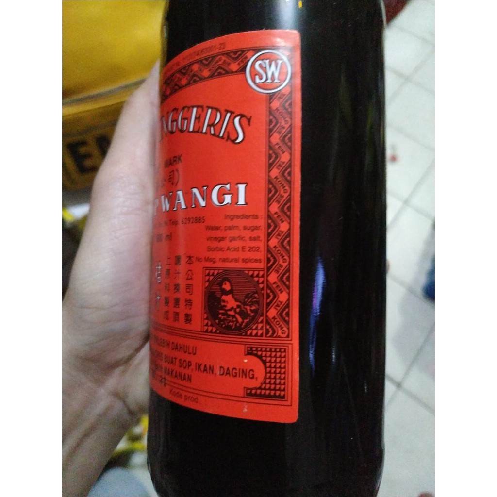 SAUS INGGRIS SEDAP WANGI 600 ML