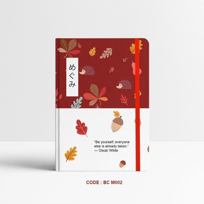 

Terlaris Basic Notebook Custom #MEGUMI - Custom Notebook - Planner - Journal - Polos Keren