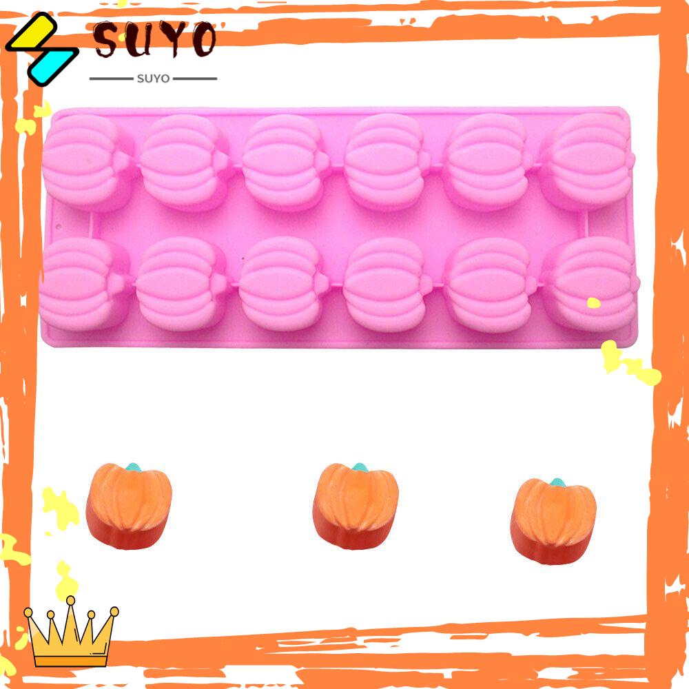 Suyo Cetakan Kue / Coklat Bentuk Labu Halloween Handmade