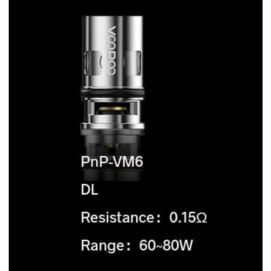 Coil Vinci Voppo 0.15 Ohm PnP-VM6 100% Authentic