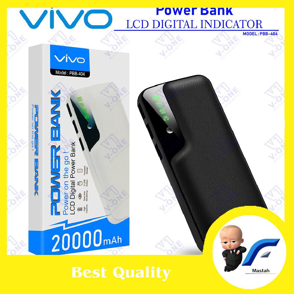 MSTH* POWER BANK VIVO KAPASITAS 20000 mAh POWERBANK MURAH