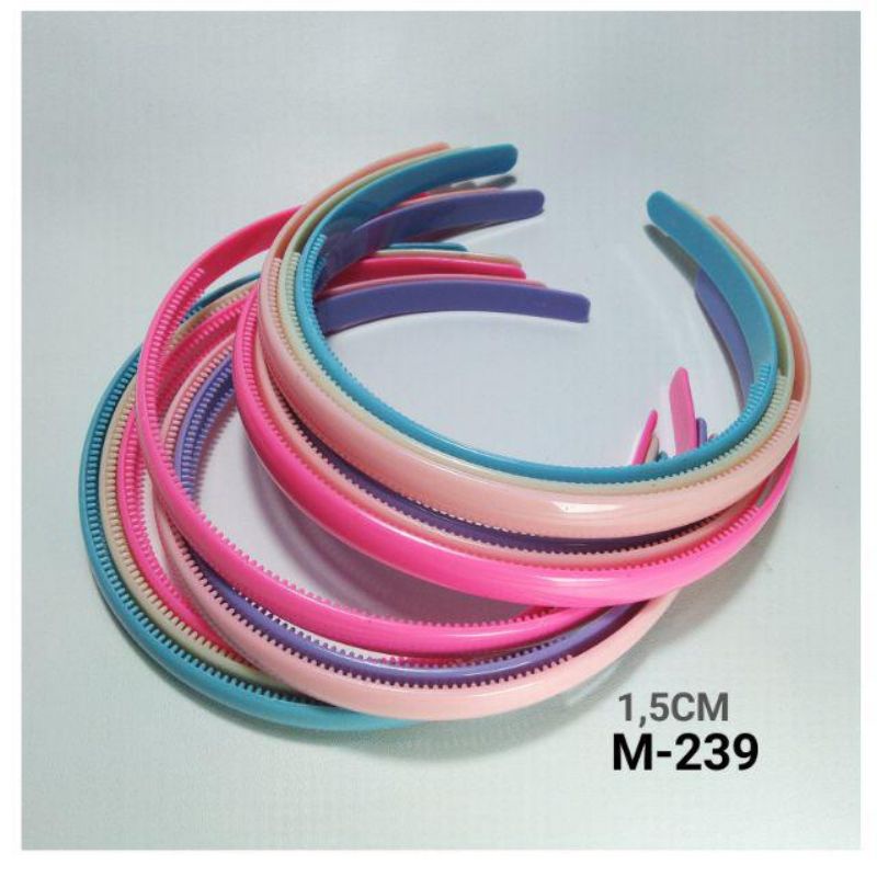 Bando Polos Wanita Warna Termurah Tebal 1Cm Random Varian Random