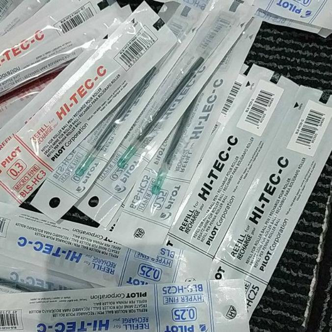 

⚡pecial 7.7 refill isi ulang hi tec pilot 0.3. 0.4 dan 0.25mm satuan hitec produck vyralral
