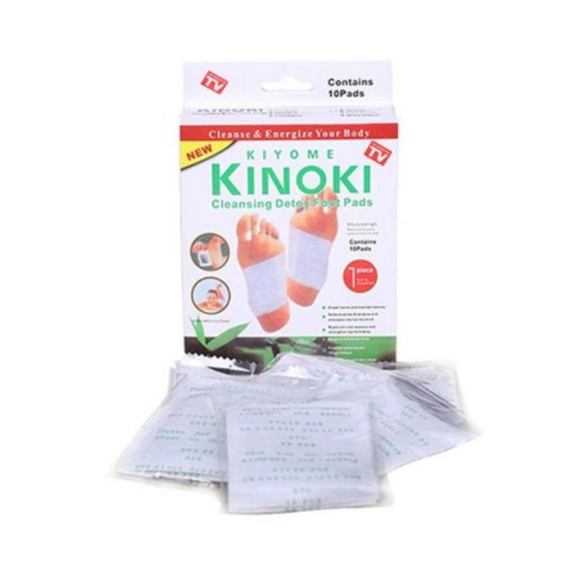 Koyo Kaki Kinoki White Cleansing Detox Foot Pads / Koyo Kaki Herbal Kinoki Detox / Koyo Penghilang Racun Dalam Tubuh / Foot Patch Koyo Detox Kaki / Kinoki Putih Koyo Penyerap Racun