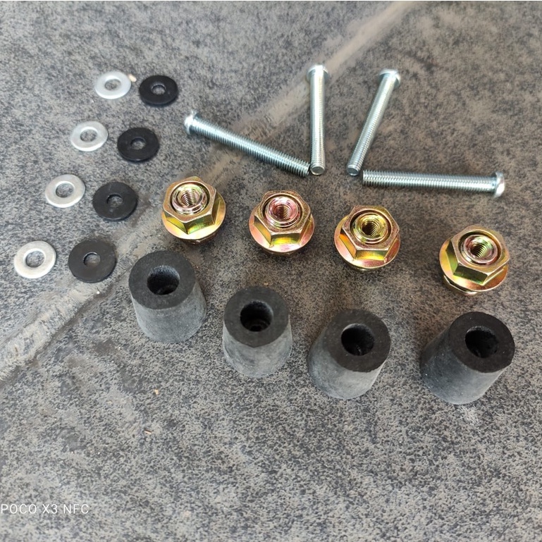 [ABIL JAYA PERKASA] WINDSHIEL WELLNUT MUR BAUT  ANTI JEBOL NMAX LEXI AEROX XMAX ADV 150
