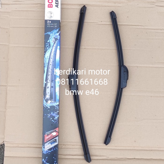 wiper blade bmw e46 frameles / wiper kaca bmw e46 frameles