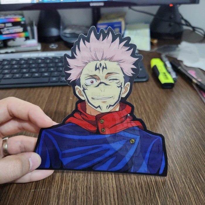 

STIKER 3D MOTION LENTICULAR ANIME - D0067 - Jujutsu - Yuji Itadori