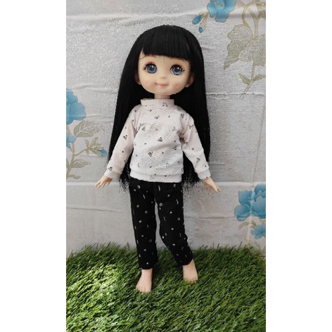 Mainan Anak Baju Boneka Barbie Curvy Gemuk 30cm 1/6