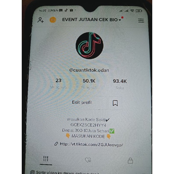 TIKTOK FYP MURAH