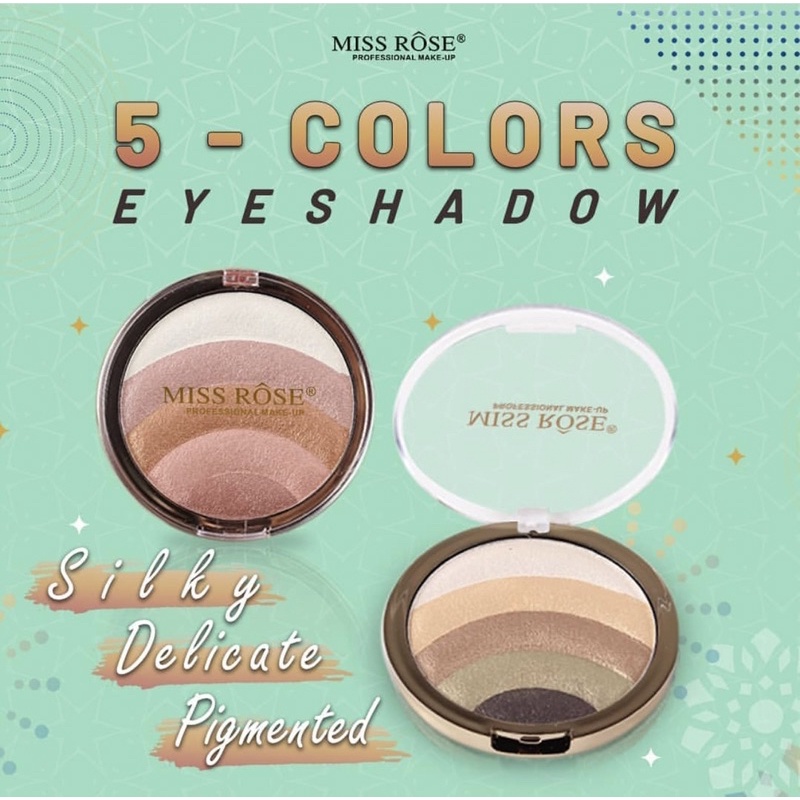 Miss Rose 5 Color Eyeshadow