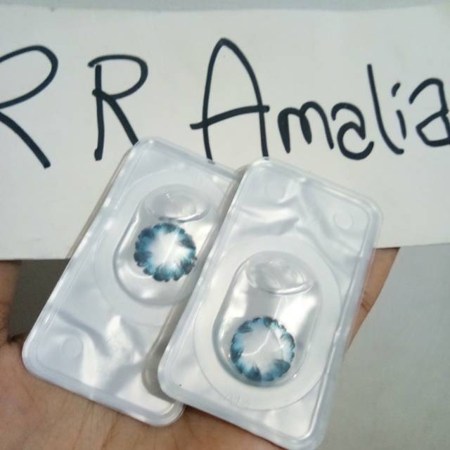 Softlens cosplay biru puding