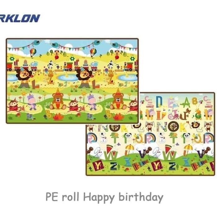 Karpet Parklon Playmat 1.5cm PE/Alas Lantai Anak Bayi Mirip Coby Haus-4