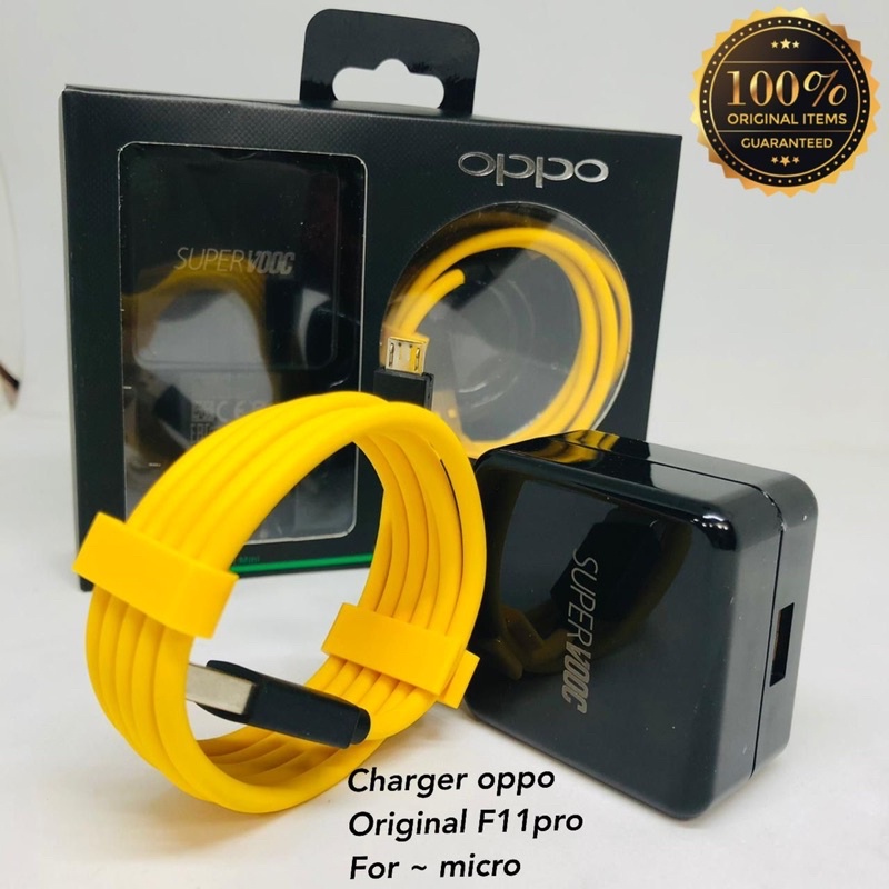 TRAVEL CHARGER OPPO F11PRO FOR MICRO SUPER VOOC PROMO SEN