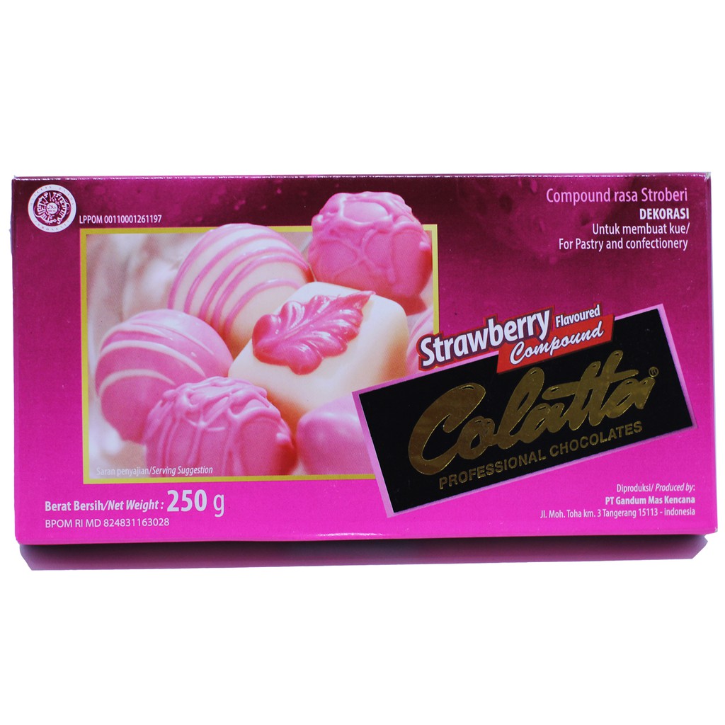 

COLATTA COMPOUND STRAWBERRY 250gr