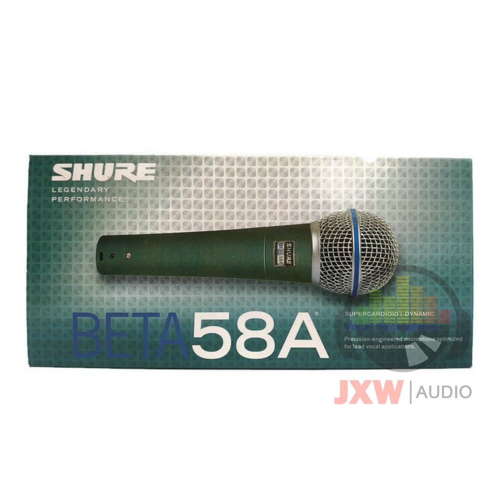 MIC SHURE BETA 58 A LC / MICROPHONE SHURE KABEL BETA 58A LC /  MIC KABEL SHURE BETA 58A LC / BETA58A