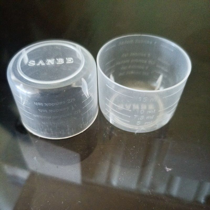 Gelas Takar Obat Sirup/Gelas Ukur/Takaran Obat