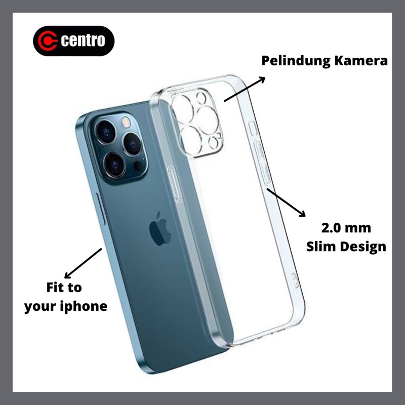 C/C- Soft Case Crystal Clear for Iphone X, 11,11 pro, 11 promax, Iphone 12, 12 pro, 12 promax, Iphone 13, 13 pro, 13 promax SUPER PRESISI