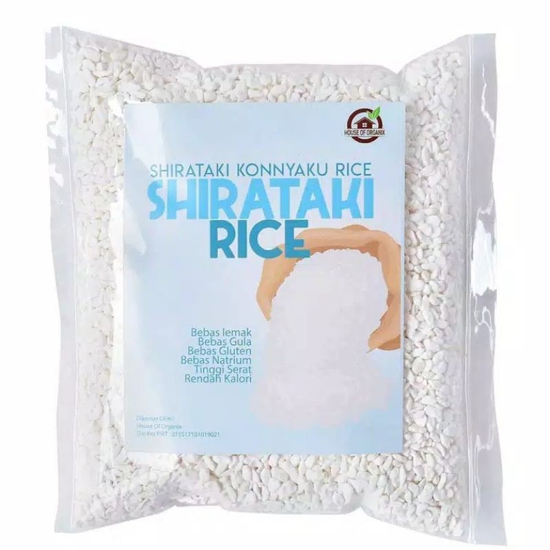 

Shirataki Konyaku Beras Shirataki Asli - 1 KG