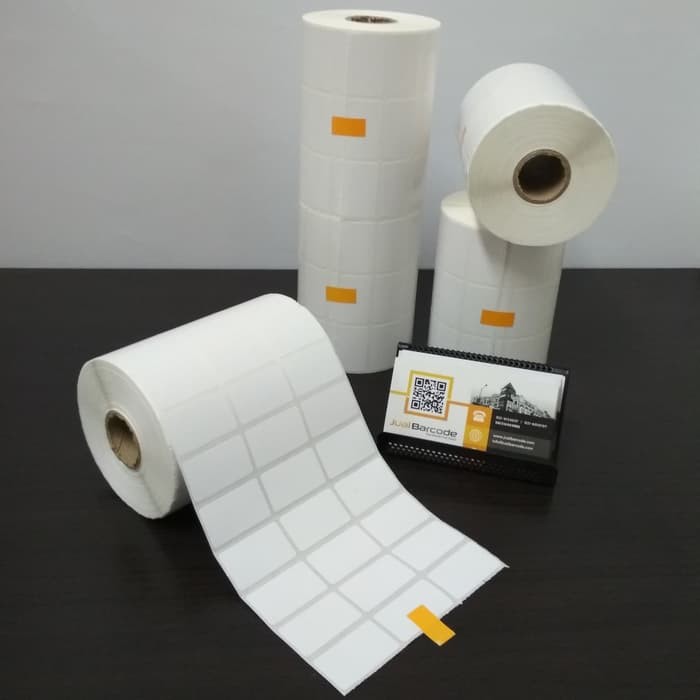 Label Barcode 33 x 19 mm - 33x19 mm - 33x19mm - ( 3 Line) - Kertas Sticker Label Semicoated-4