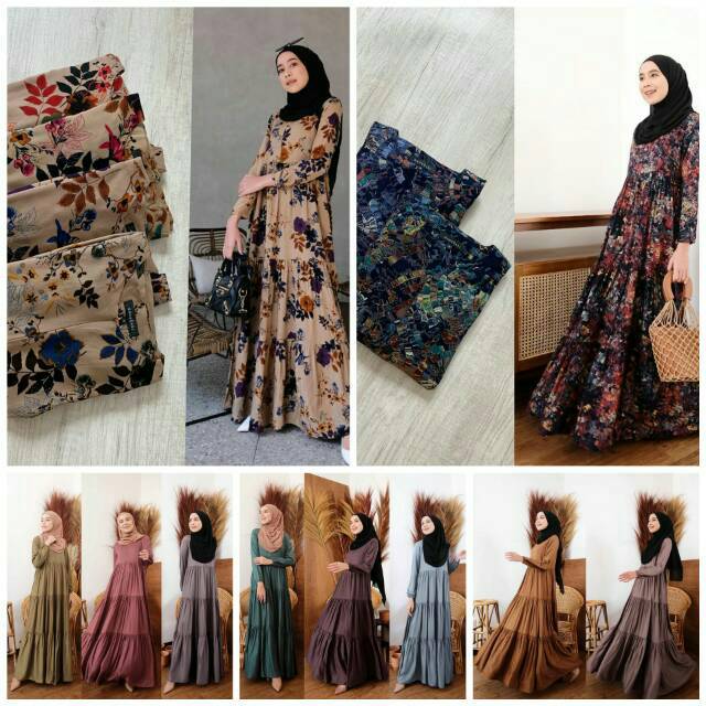 Amara Dress Flower Amara Basic Iris Dress Gonegani