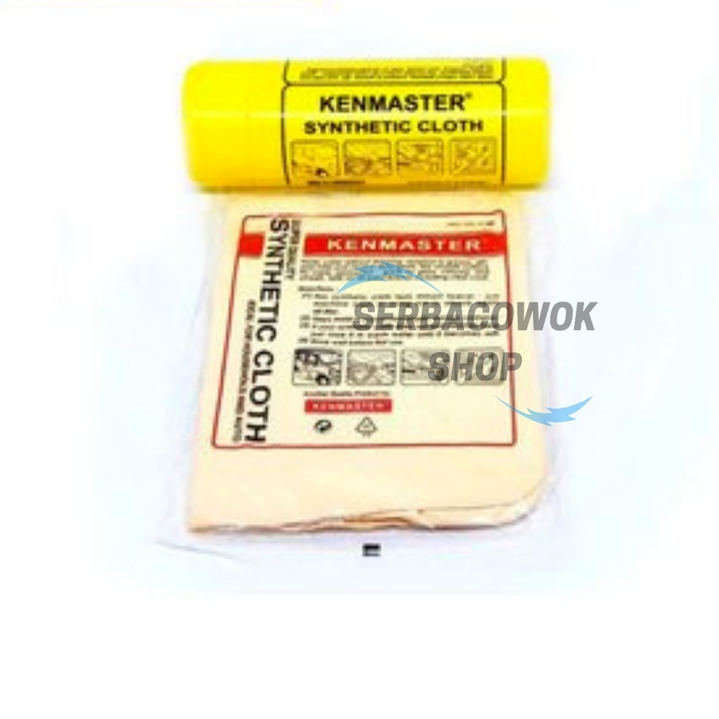 Lap Kenmaster Synthetic Cloth Plas Chamois Lap Kanebo Mobil Termurah Berkualitas