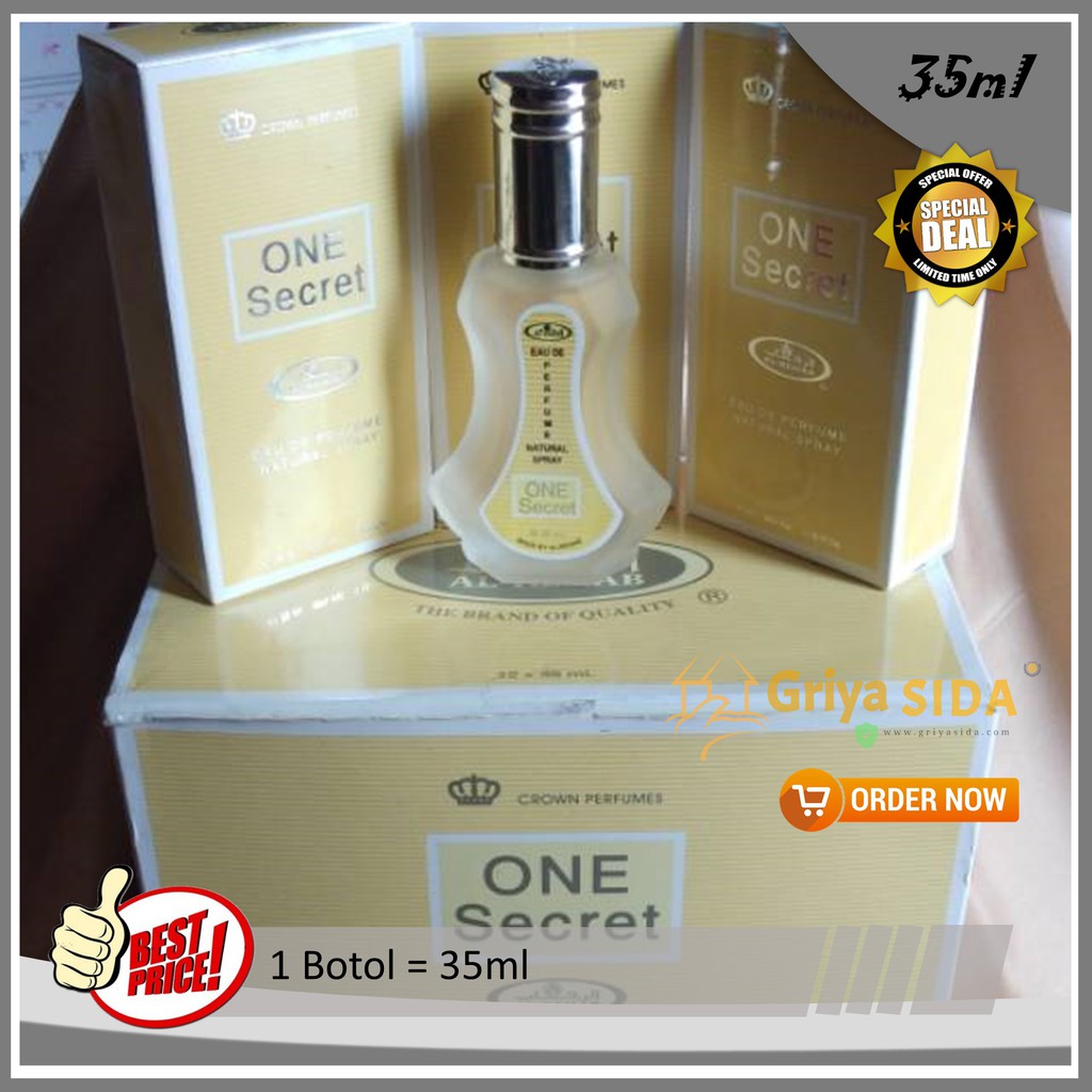 Parfum al rehab one secret 35ml original minyak wangi alrehab spray PROMO!