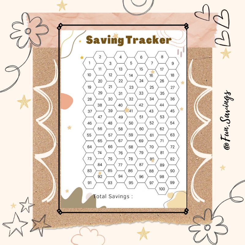 

[FUN] Saving Tracker Random | Isi Binder A5 A6 | Cute | Aesthetic