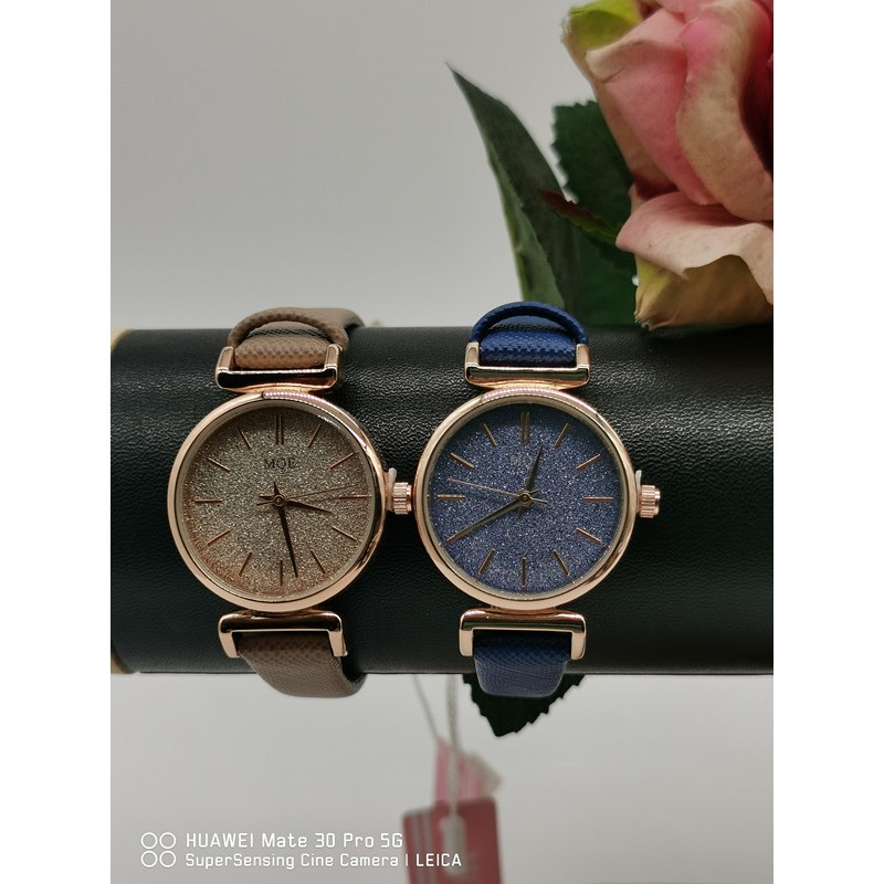 MQE Jam Tangan Wanita Fashion Leather Strap- SB W002